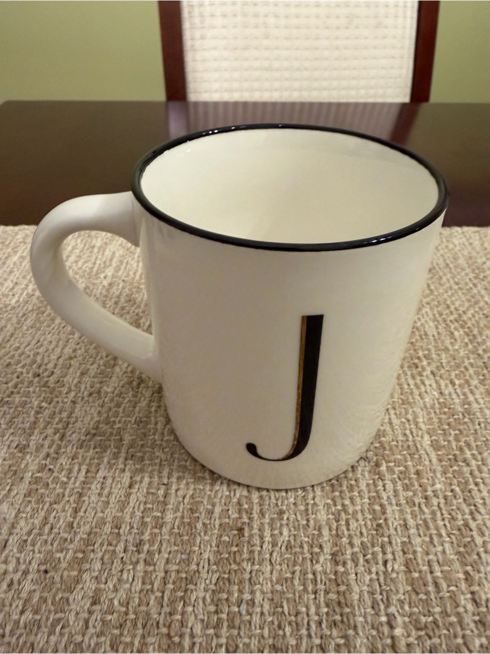 Threshold Monogram ‘J’ Mug